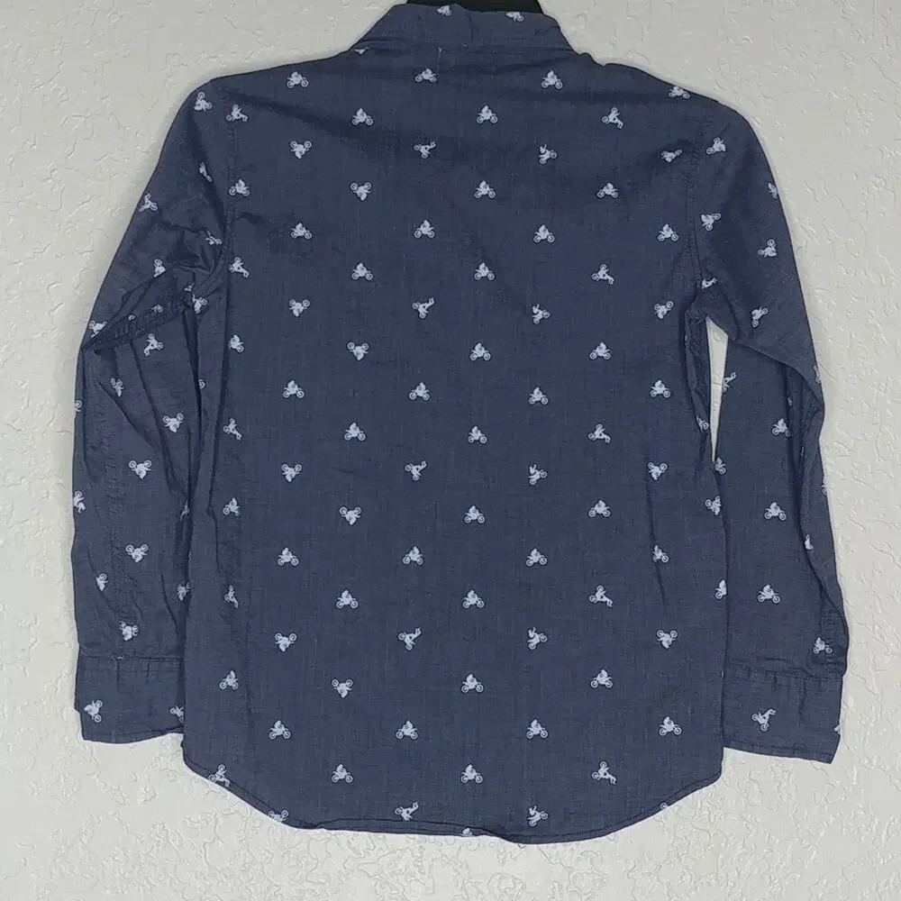 Old Navy Button Front Shirt Size M (8) Kid‎